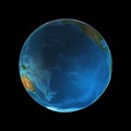 Earth rotation, realistic earh, 3d earth, globe, global, world, space