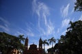 Earth and sky vibrant colors of Santo Angelo, RS Brazil.