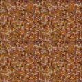 Earth tones ceramic mosaic seamless background