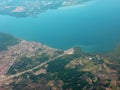 Earth view out of plane