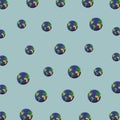 Earth world pattern background