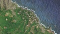 Earth zoom in from space to Adamstown, Pitcairn Islands