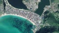 Earth zoom in from space to Philipsburg, Sint Maarten