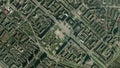 Earth zoom in from space to Zaporizhzhya, Ukraine in Ploshcha FestyvalÃÂ¹na