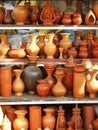 Earthen Pots Royalty Free Stock Photo