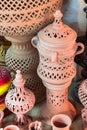 Earthenware in the market, Djerba, Tunisia Royalty Free Stock Photo
