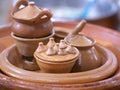 Earthenware pot Royalty Free Stock Photo