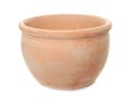 Earthenware pot in studio Royalty Free Stock Photo