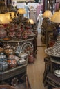 earthenware products at shop shelf for sale