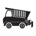 Earthmoving truck icon