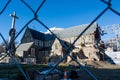 Earthquake dameged Christchurch cathedral Royalty Free Stock Photo