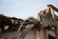 Earthquake destroy Royalty Free Stock Photo