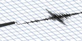 Earthquake seismic activity Royalty Free Stock Photo