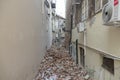 After the earthquake in Zagreb, Croatia