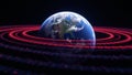 Earths Magnetic Field visualized from Outer Space Shortened Version Visualization of Earths Magnetic Field in Outer Space