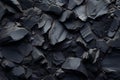 Earths shadow A coal black background with a geological texture theme