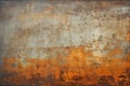 Earthy Rust metal background. Generate AI