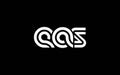 EAS Creative Unique Modern Letter Logo Design Royalty Free Stock Photo