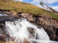 Eas Fors Waterfall Royalty Free Stock Photo