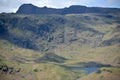 Easedale Tarn from Helm Crag, Lake District Royalty Free Stock Photo