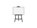 Easel, canvas icon. Vector illustration.