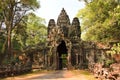 East ancient gate to Angkor Thom