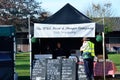 East Anglia Equestrian Fair Outdoor Burger stand with real meat