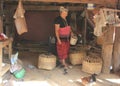 East asia village and people - Karen ethnie in Thailand