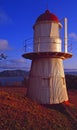 East-Australia: the light house of Byron Bay Royalty Free Stock Photo