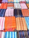 East bazaar Scarfs Royalty Free Stock Photo