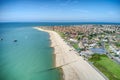 East Beach in Selsey West Sussex Aerial Photo.