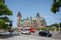 East block of the Parliament of Canada in Ottawa city centre, Ottawa, Ontario, Canada