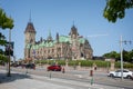 East block of the Parliament of Canada in Ottawa city centre, Ottawa, Ontario, Canada