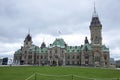 East block of parliament hill in Ottawa, Canada Royalty Free Stock Photo