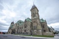 East block of parliament hill in Ottawa, Canada Royalty Free Stock Photo