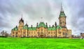 The East Block of Parliament in Ottawa, Canada Royalty Free Stock Photo