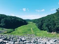 East Branch Dam summer view in Torrington