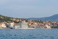 East city view of Split old town in Croatia in early morning