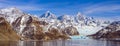East coast of Greenland Royalty Free Stock Photo