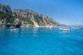 East Coast of Sardinia near Cala Goloritze beach, Italy Royalty Free Stock Photo