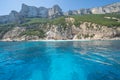 East Coast of Sardinia near Cala Goloritze beach, Italy Royalty Free Stock Photo