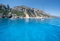 East Coast of Sardinia near Cala Goloritze beach, Italy Royalty Free Stock Photo
