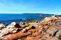 East coast tasmania skeleton bay Royalty Free Stock Photo