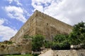 East corner of old Jerusalem wall.