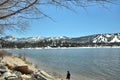 The East End Of Big Bear Lake Royalty Free Stock Photo