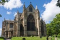 The East End of Ripon Cathedral on a Sunny Summer Day.