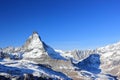 The East Face of the Matterhorn. The Alps, Switzerland. Royalty Free Stock Photo