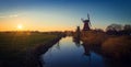 East Frisian mills Royalty Free Stock Photo