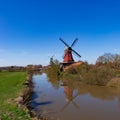 East Frisian mills Royalty Free Stock Photo