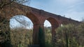 EAST GRINSTEAD, SUSSEX/UK - APRIL 06 : Bluebell Railway Viaduct